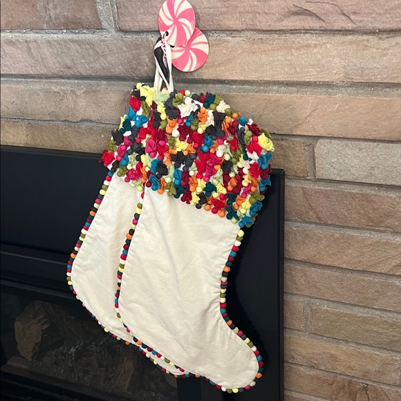 Crate&Barrel Multicolor Holiday Stockings - Picture 2 of 5